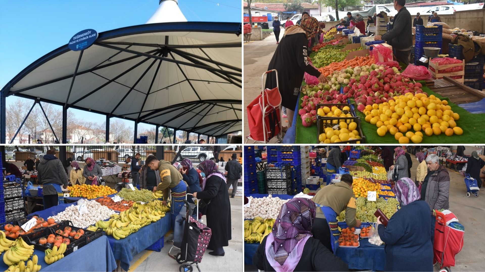 Değirmenköy Pazarı Meyve ve Sebze fiyatları (06 Kasım 2024)