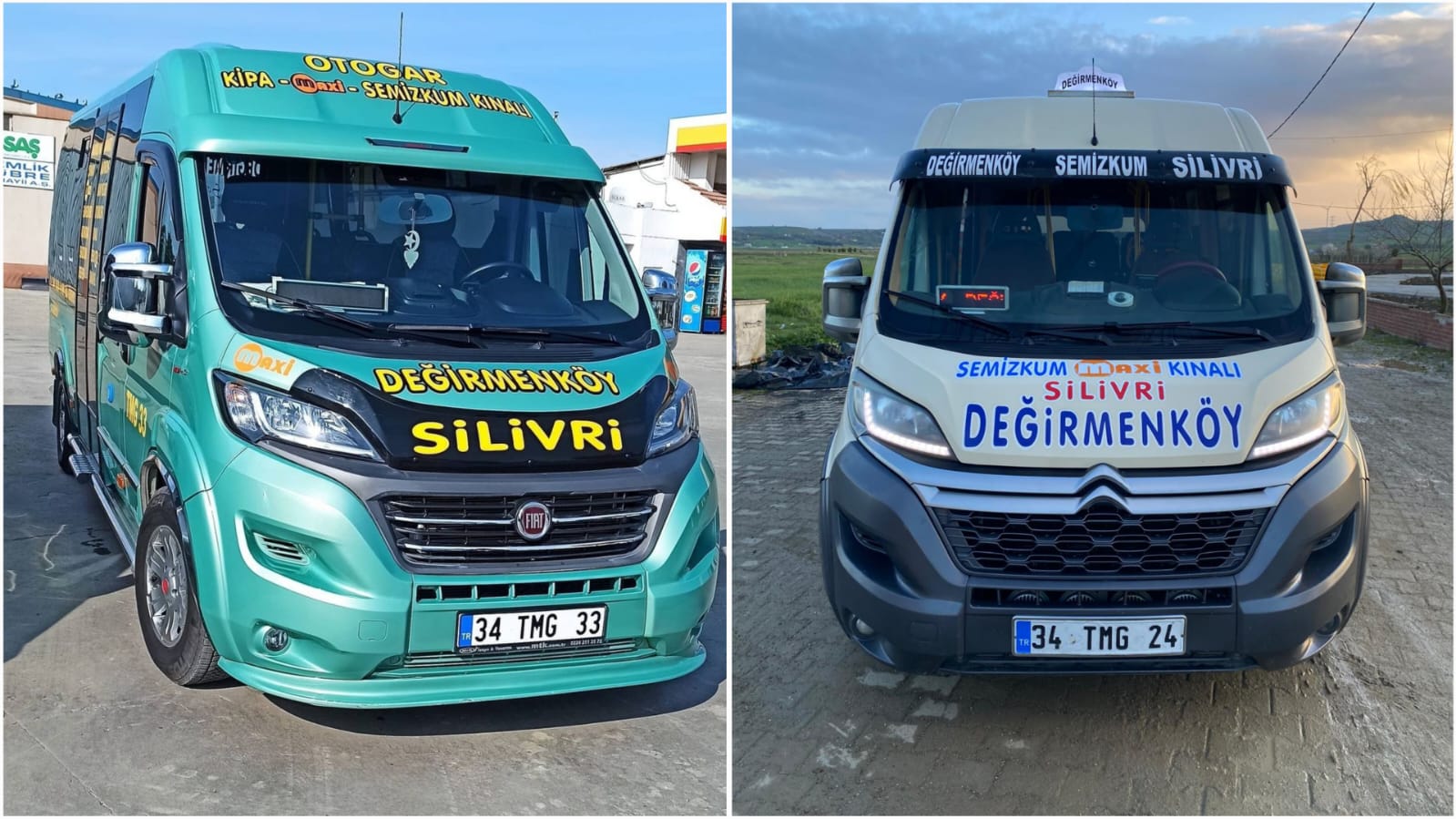 Silivri - Değirmenköy Minibüs Saatlerine Güncelleme