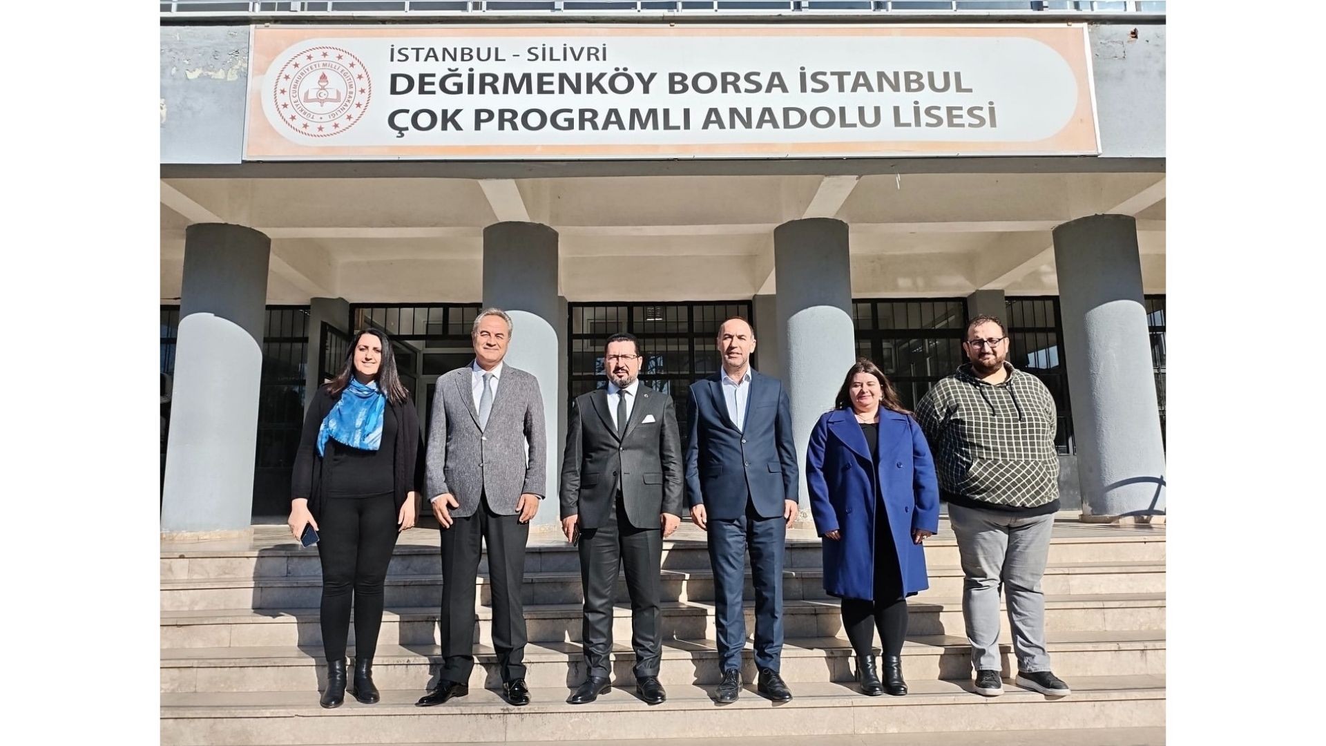 İlçe Milli Eğitim Müdürü Damat’tan Değirmenköy Borsa İstanbul Lisesi’ne Ziyaret
