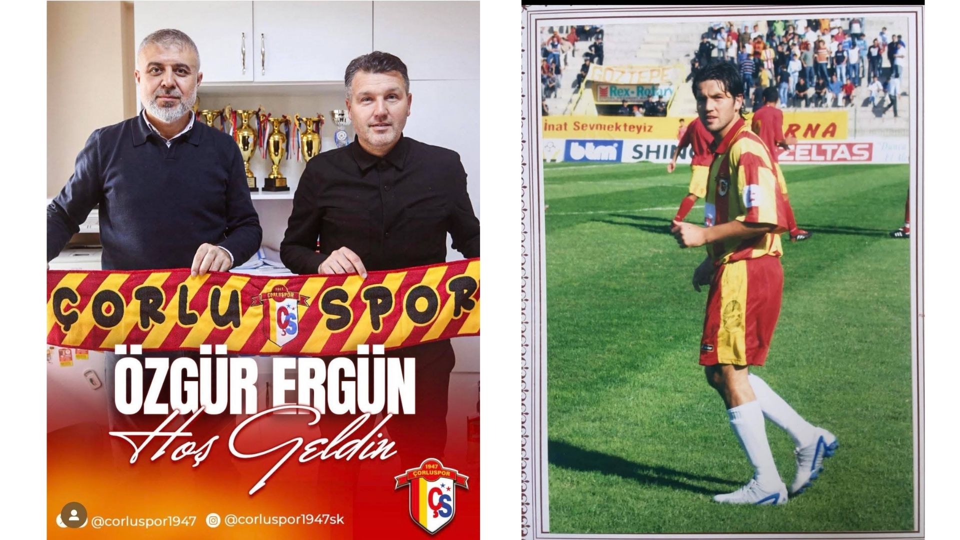 Değirmenköylü Teknik Direktör Özgür Ergün, Çorluspor 1947’nin Başında