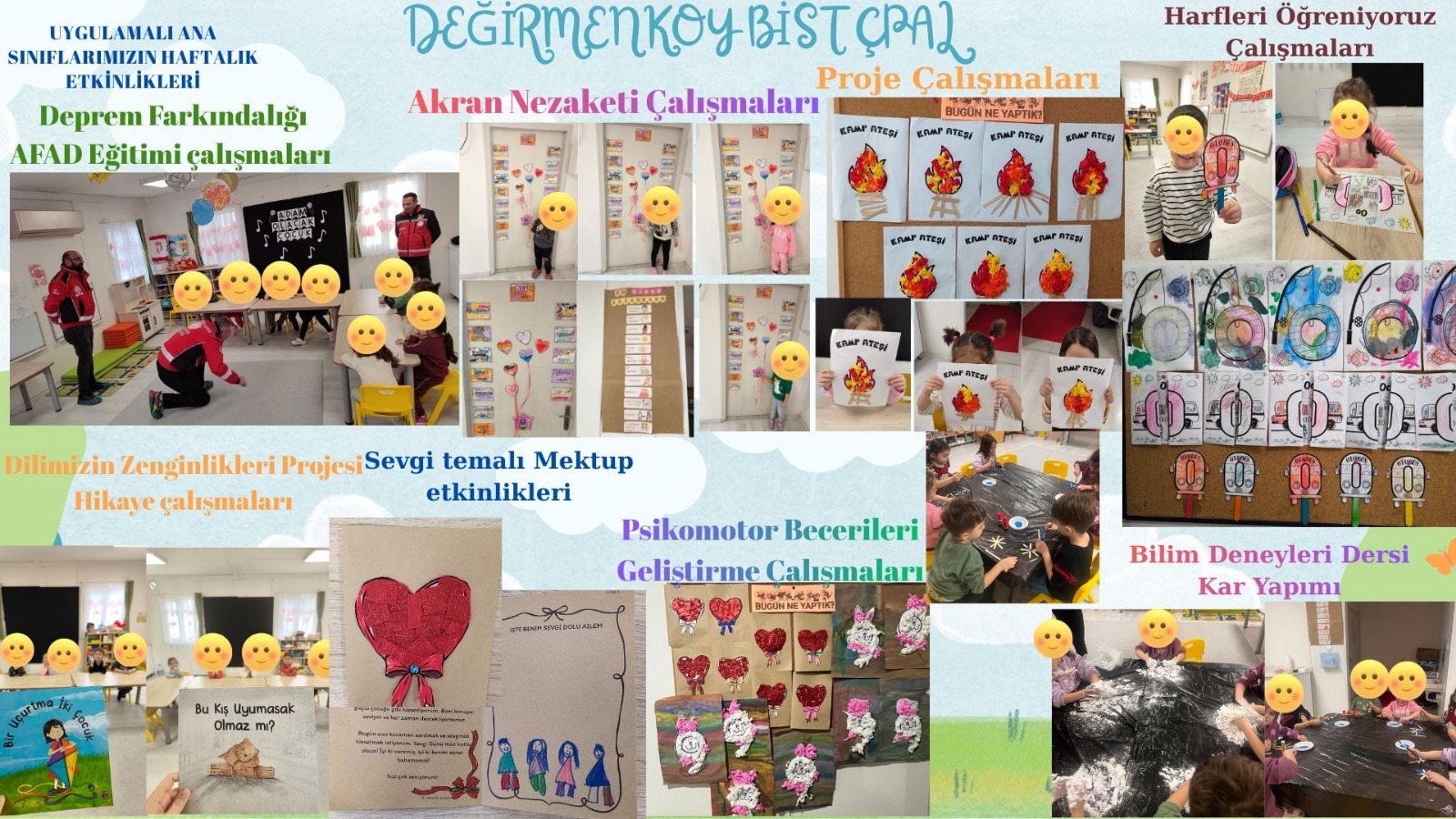 DEĞİRMENKÖY BİST CPAL UYGULAMALI ANAOKULU’NDA DOLU DOLU BİR HAFTA